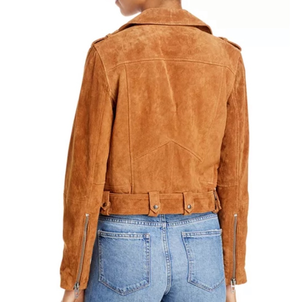 Like New Suede Moto Jacket - Picture 10 of 16